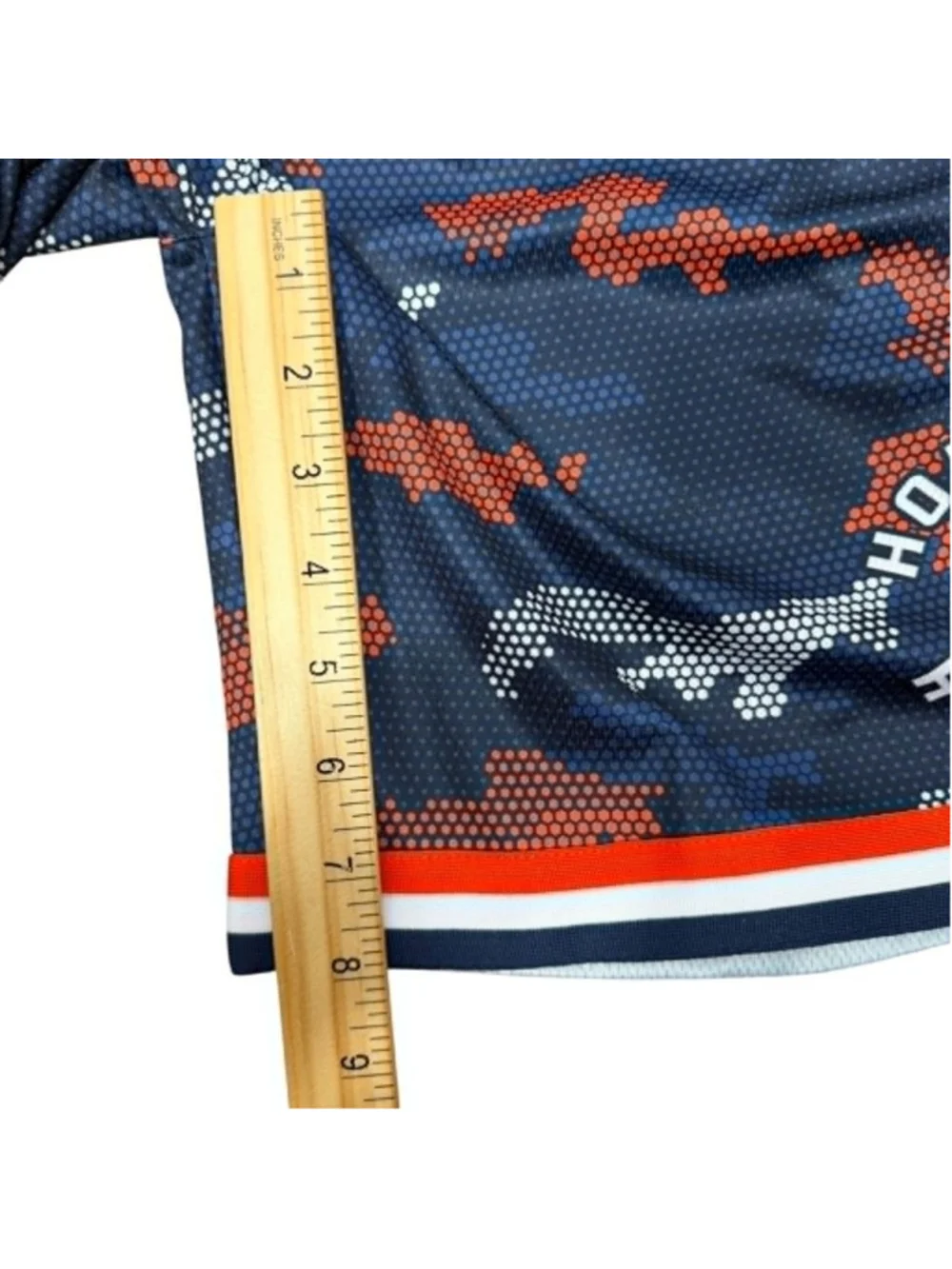 Houston Astros Shorts Camo Active Basketball Boys Large NWT